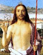 Gentile Bellini Christ Blessing painting
